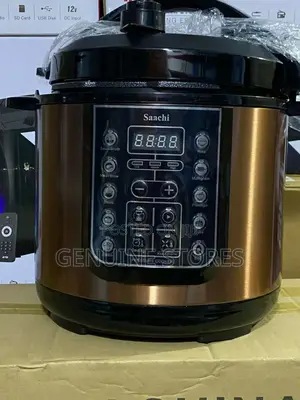 6 Litres Saachi Pressure Cooker of 14 Programs.