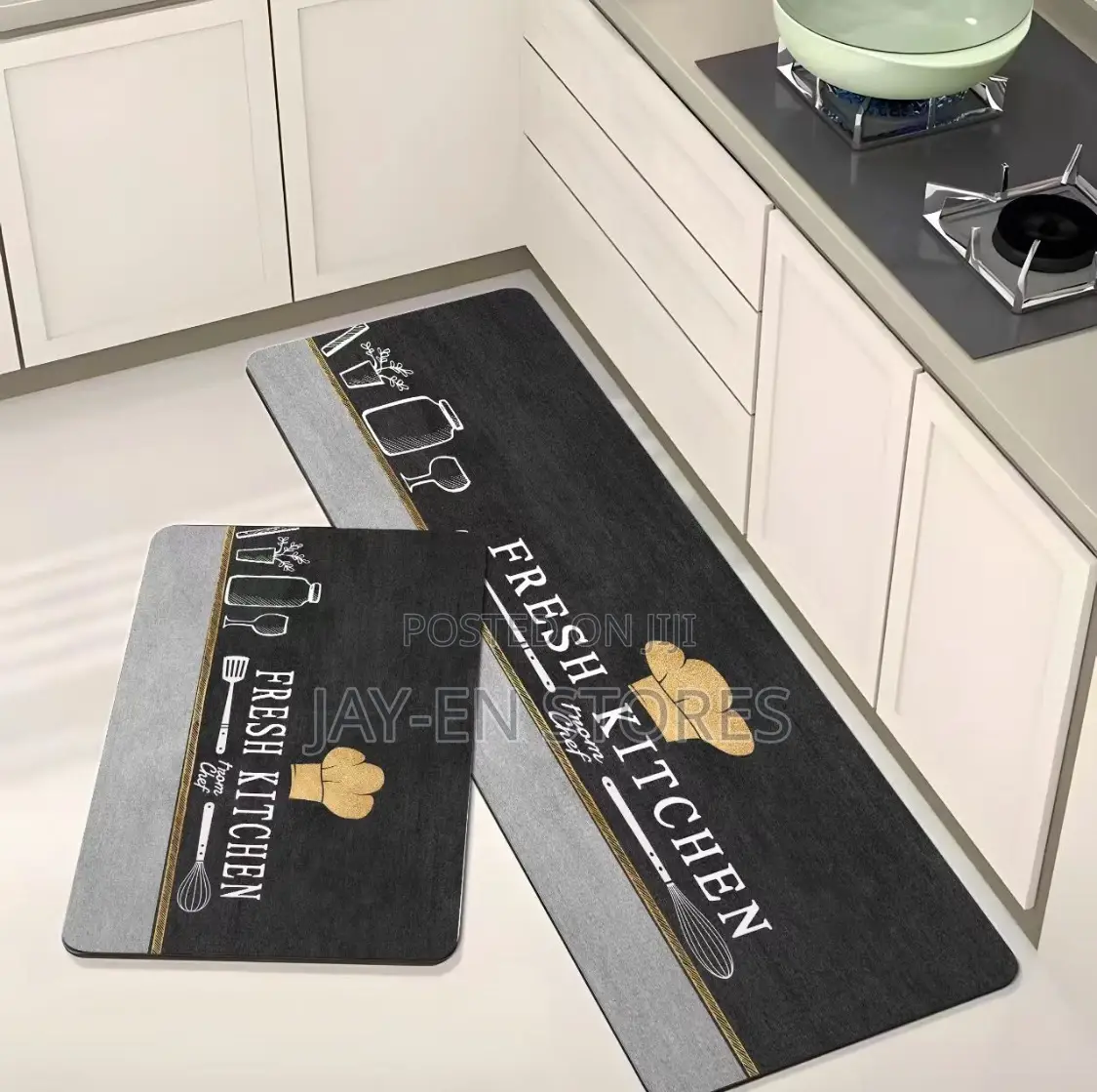 2 Piece Fresh Kitchen Mats