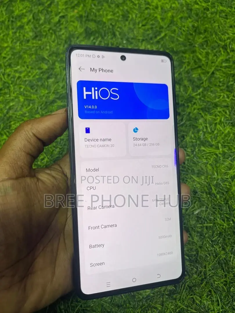 Tecno Camon 20 256 GB Gray