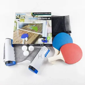 Portable and Retractable Table Tennis Set