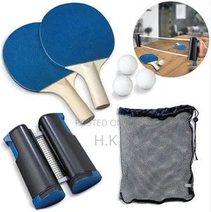 Portable and Retractable Table Tennis Set