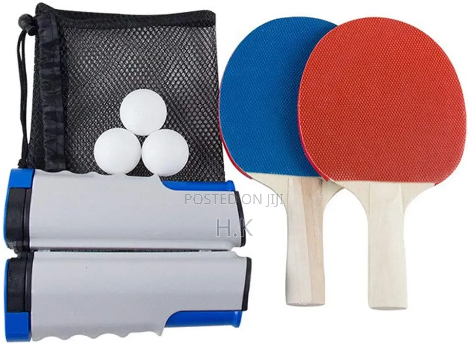 Portable and Retractable Table Tennis Set