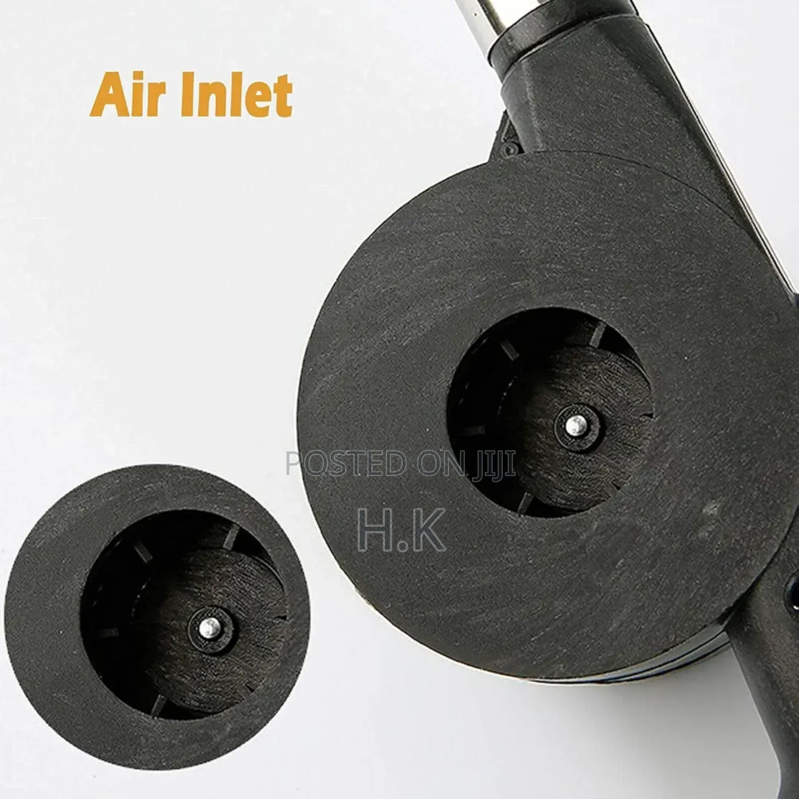 Portable Hand-Crank BBQ Cooking Fan Air Blower.