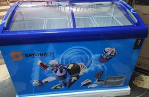 Sayona 410l Chest Freezer - Double Transparent Doors for Ice