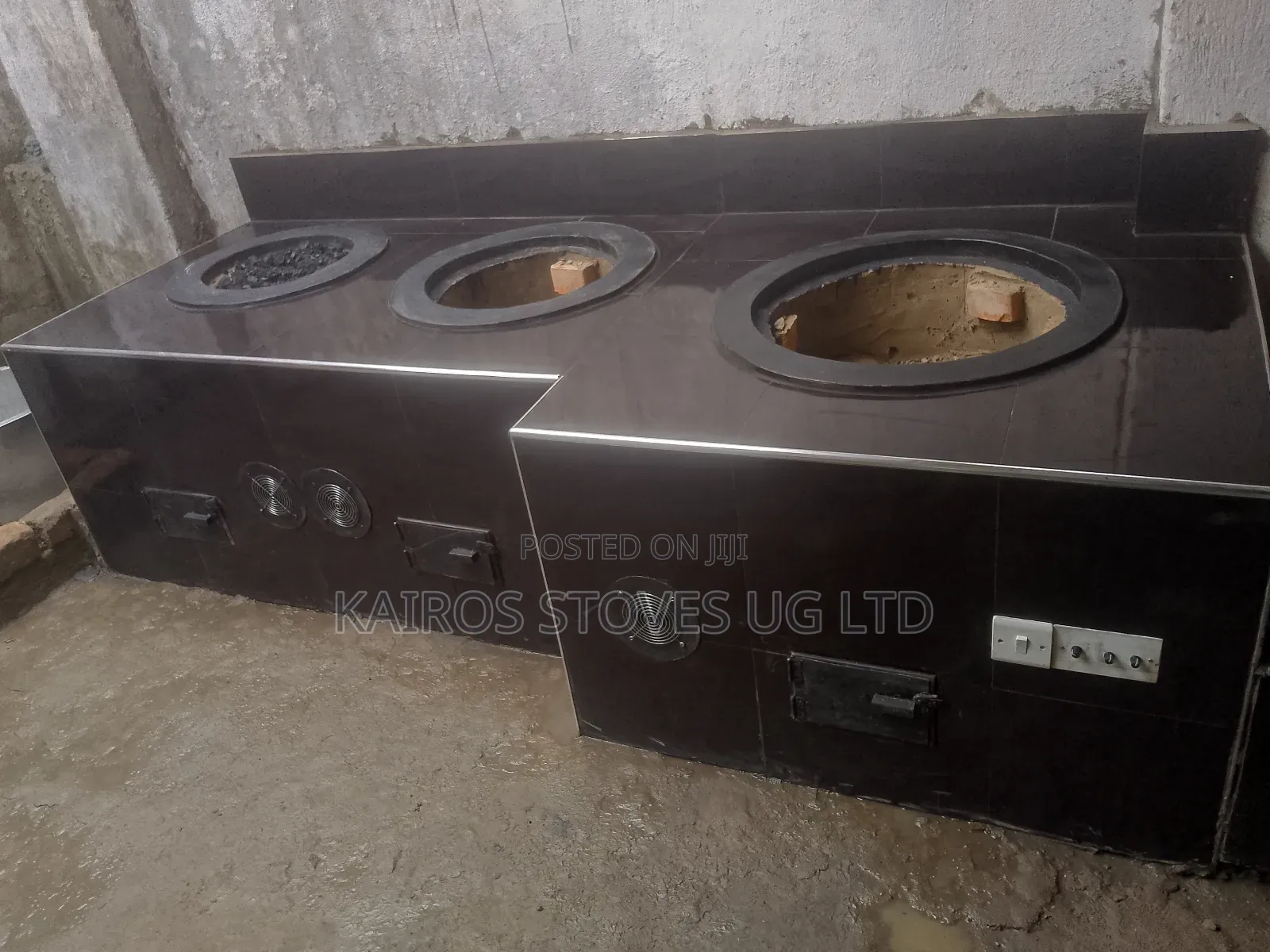 Reusable Rock Stoves.