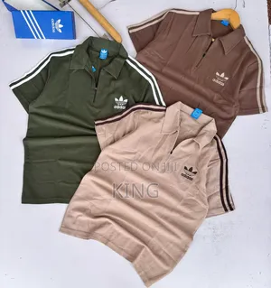 Appealing Collar Adidas T-Shirt