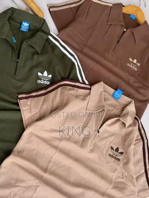 Appealing Collar Adidas T-Shirt