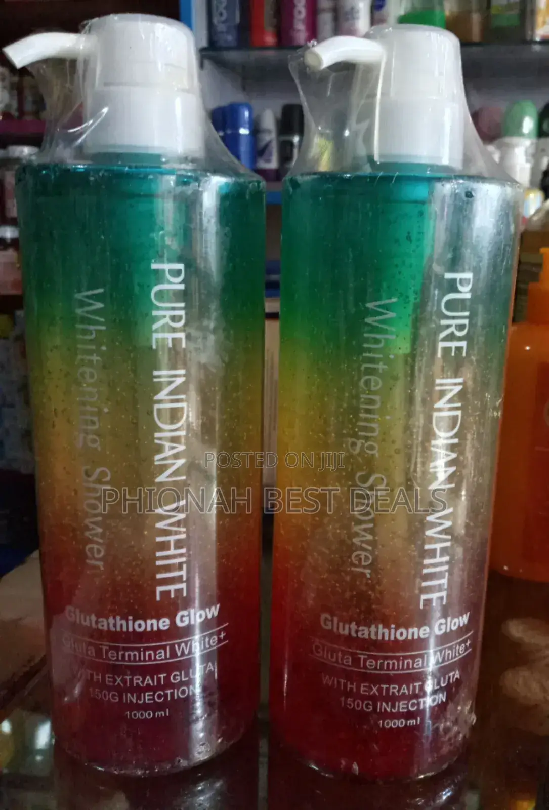Pure Indian White Shower Gel