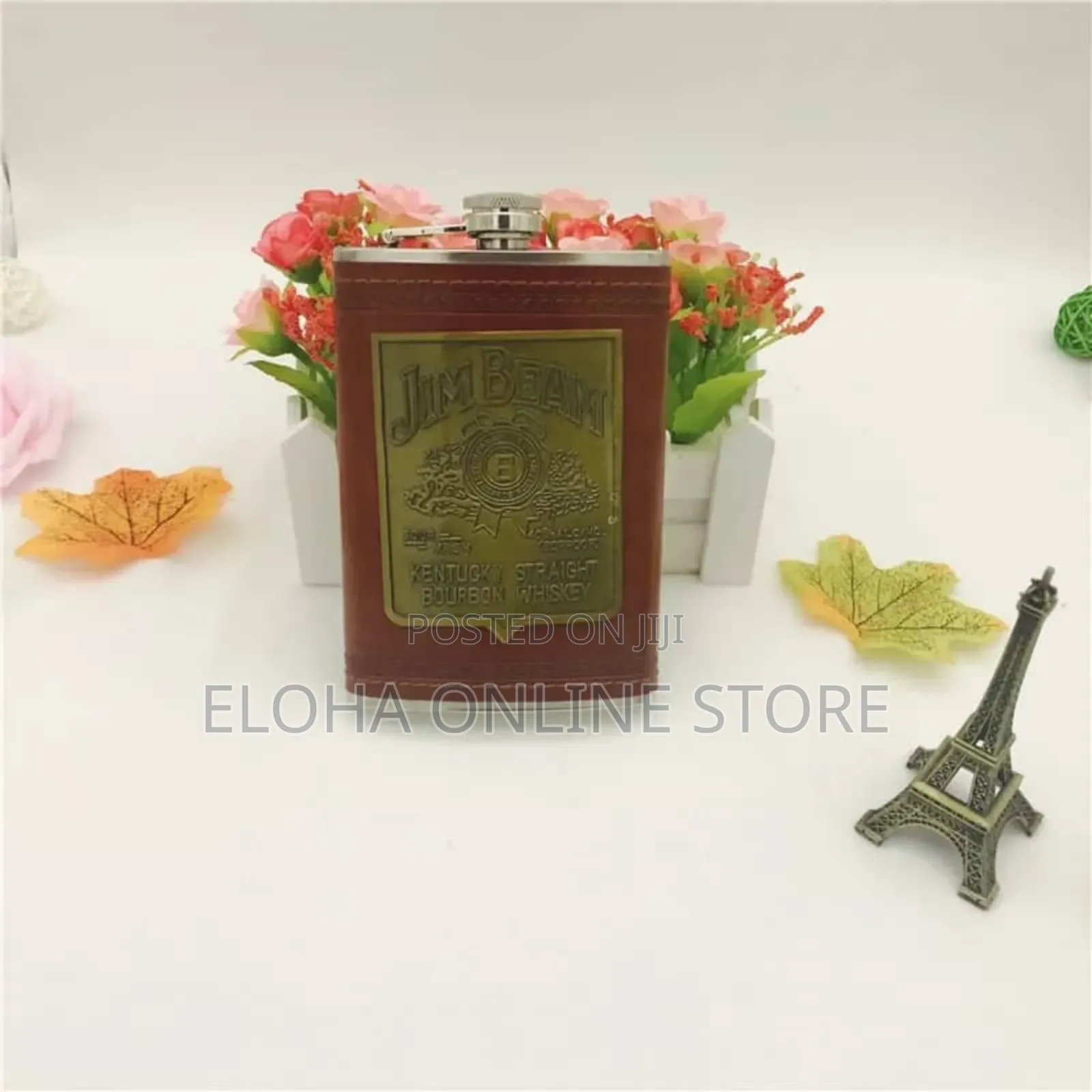 Jim Bim Travel Hip Flask