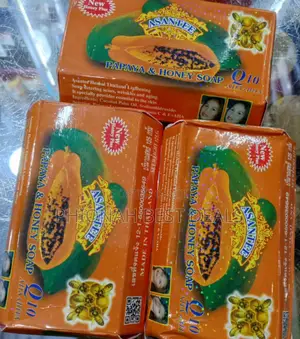Asante Papaya and Honey Soap