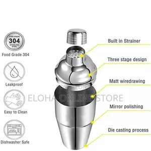 Stainless Steel Big Cocktail Shaker