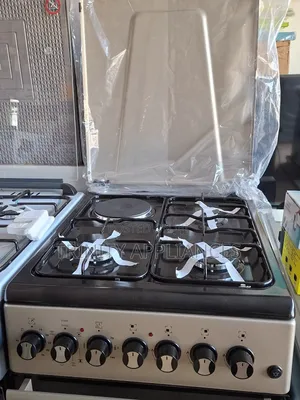 Pixel 50*60cm 3 Gas 1 Electric Hotplate With Rotisserie