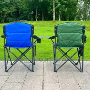 Light Mesh Thick Frame Foldable Camping Chair