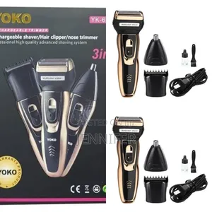 Yoko 6559 3in1 Rechargeable Hair and Beard Shaver