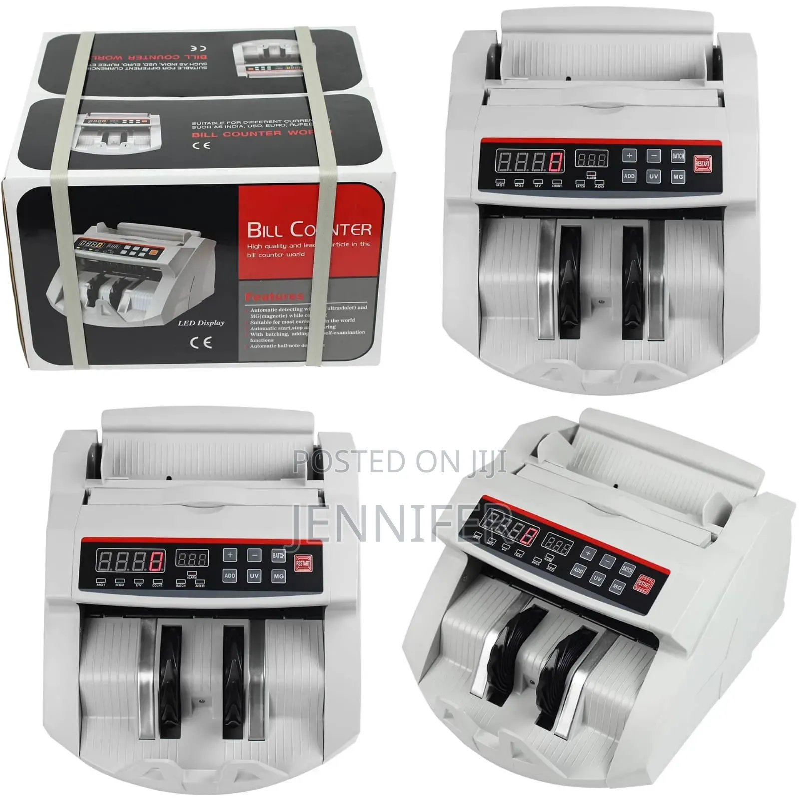 High Accuracy Business Money Counter Bill Counter