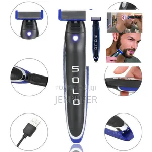 Solo Rechargeable Men's Beard Shaver