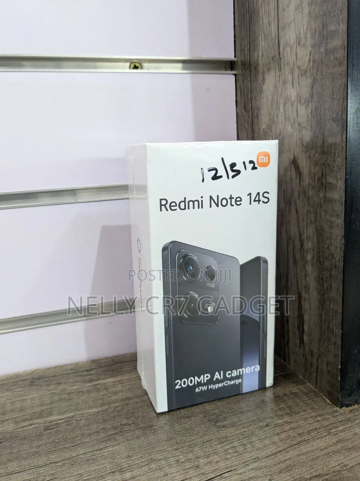 New Xiaomi Redmi Note 14S 256 GB Black
