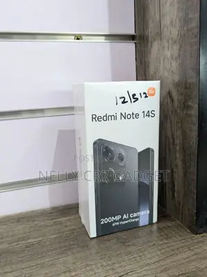 New Xiaomi Redmi Note 14S 256 GB Black