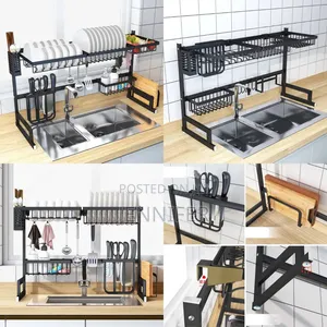 Double Sink High-Quality Dish Drying Rack