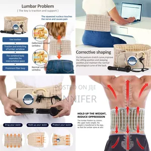 Air Traction Adjustable Back Pain Correction Belt