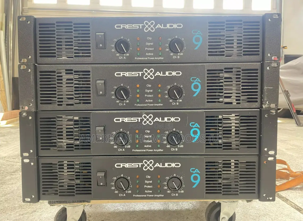 Original Crest Audio Ca9 Professional Power Amplifier