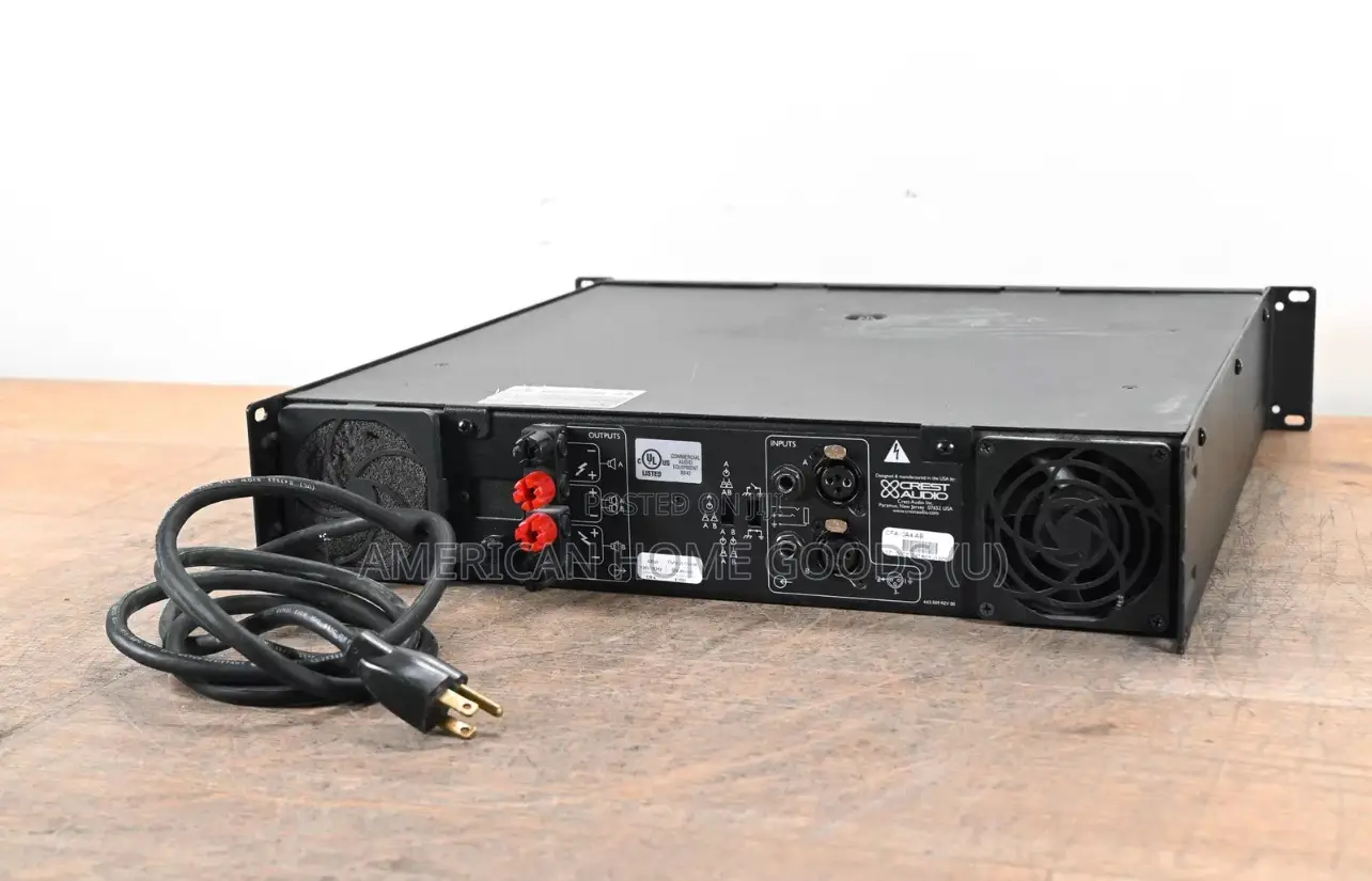 Original Crest Audio Ca4 2-Channel Power Amplifier