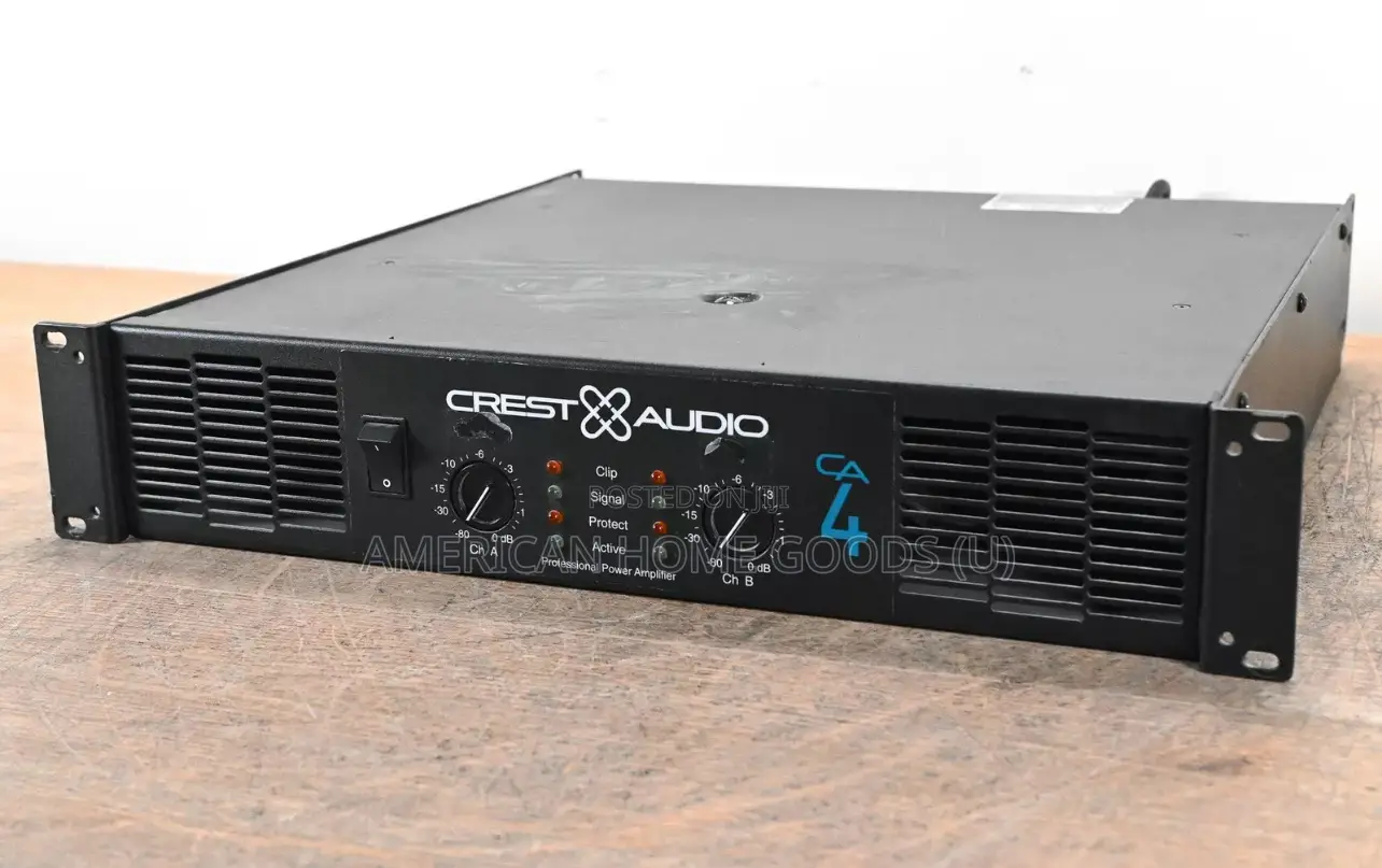 Original Crest Audio Ca4 2-Channel Power Amplifier