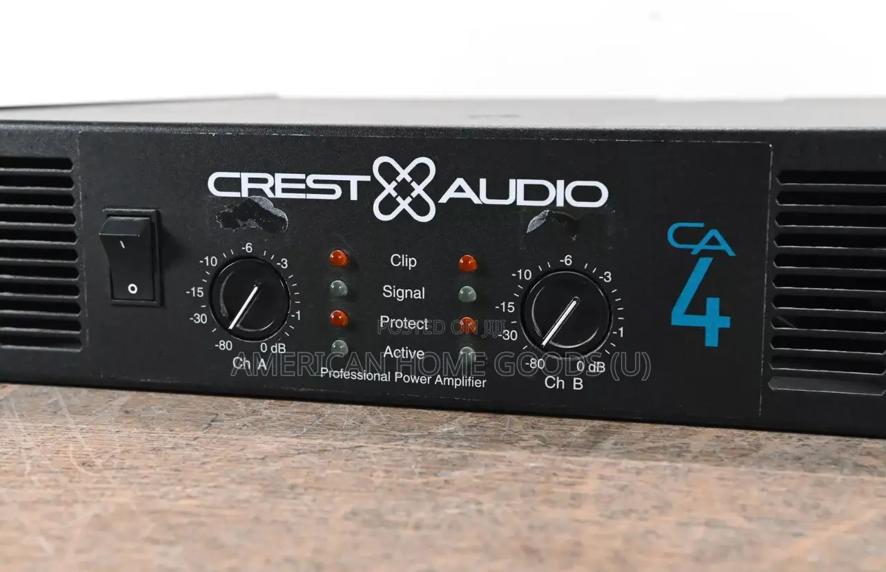 Original Crest Audio Ca4 2-Channel Power Amplifier