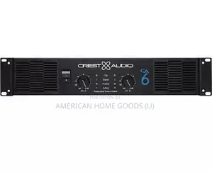 Crest Audio Ca6 Stereo Power Amplifier With SKB Case