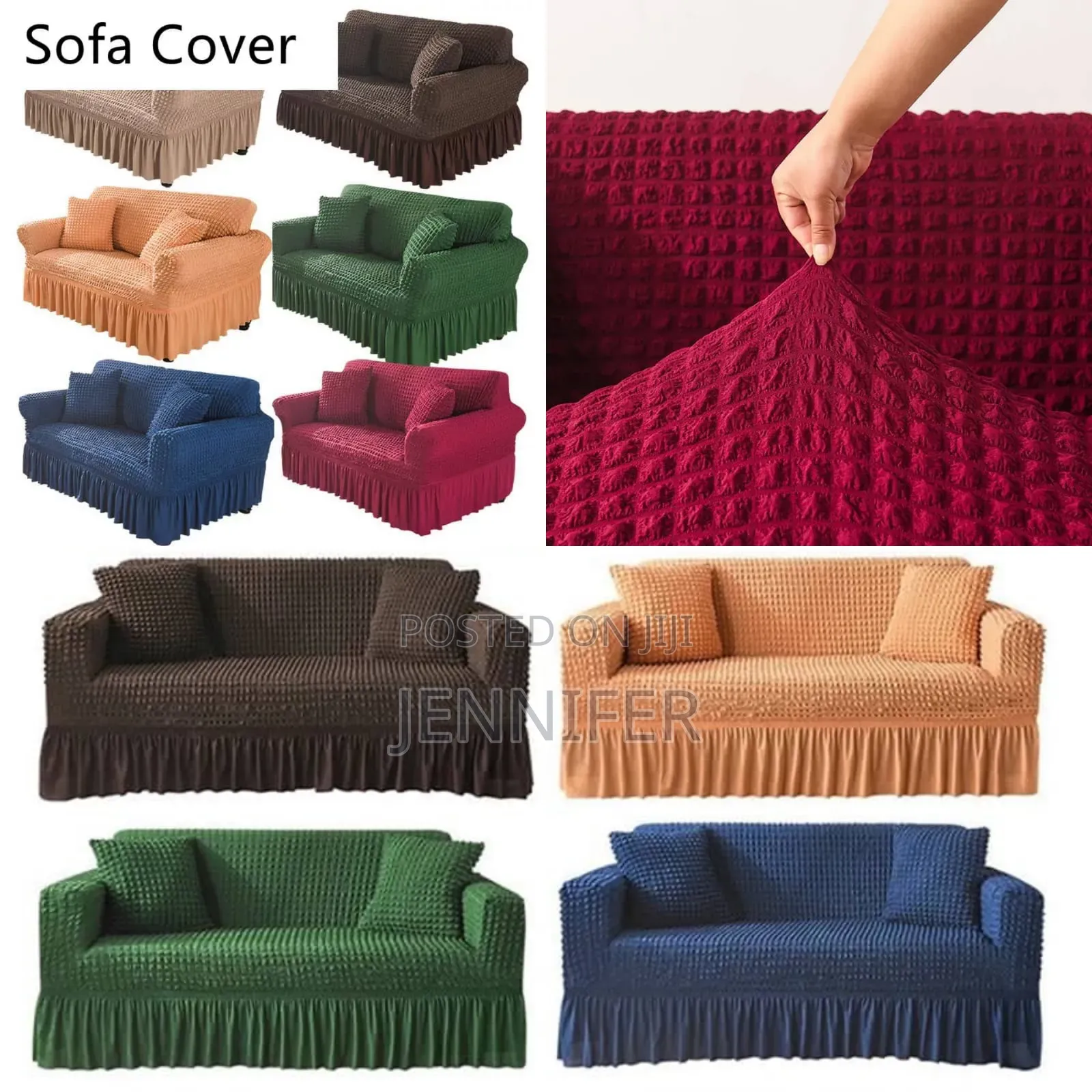 High-Quality Elastic Sofa Covers 5-Seaters