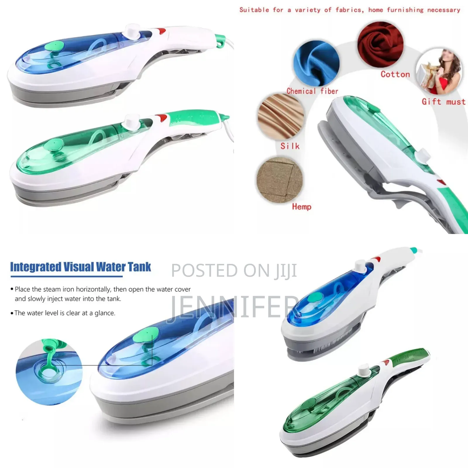 Portable Handheld Steam Iron Brush