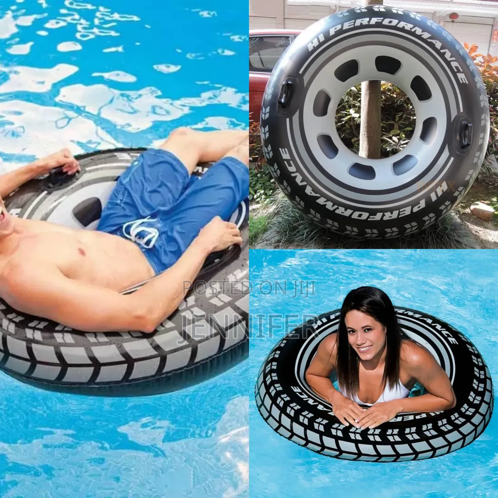 Adult Tyre Style Swimming Pool Floater