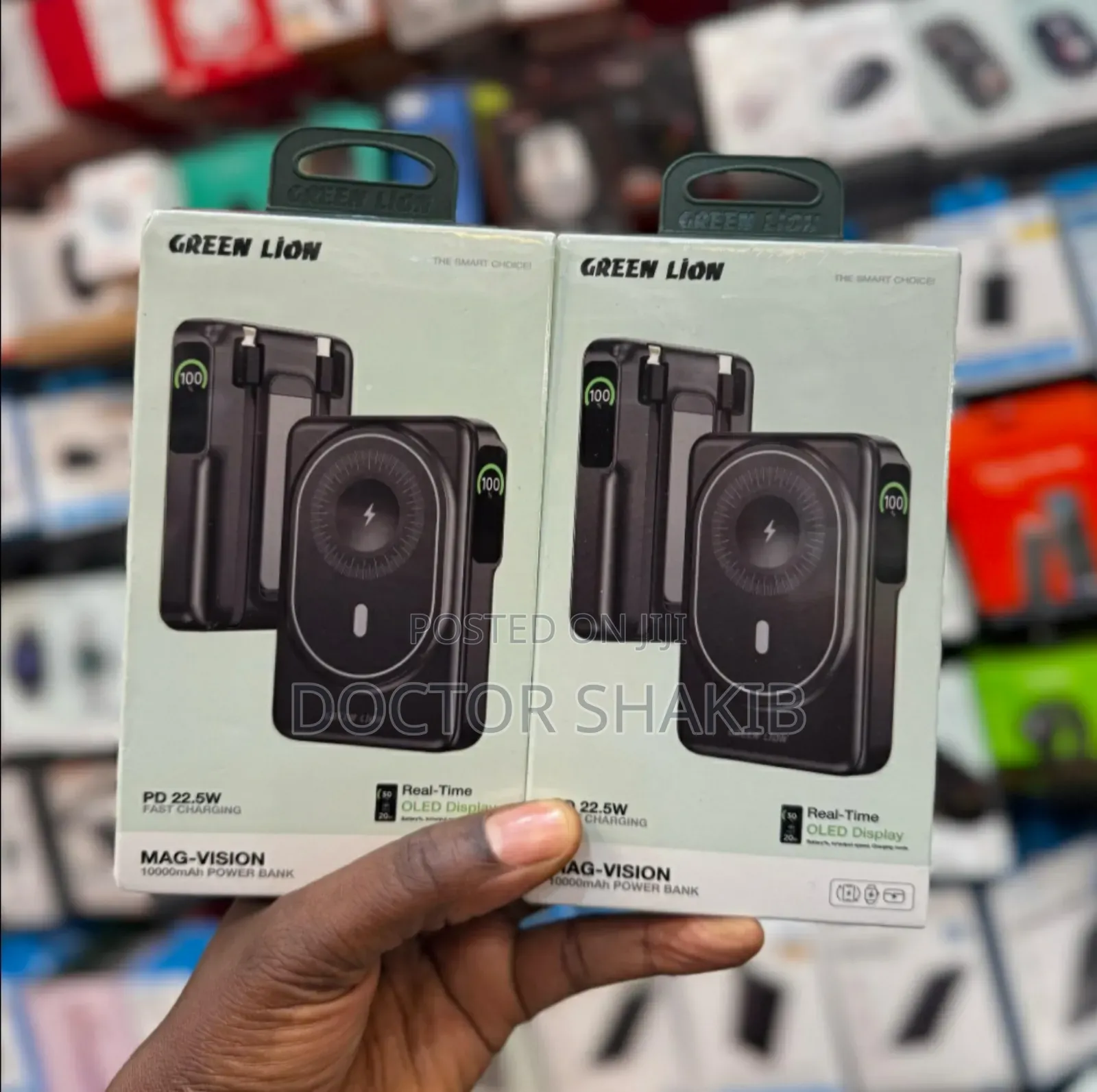 New Green Lion Mag-Vision 10000mah Power Bank