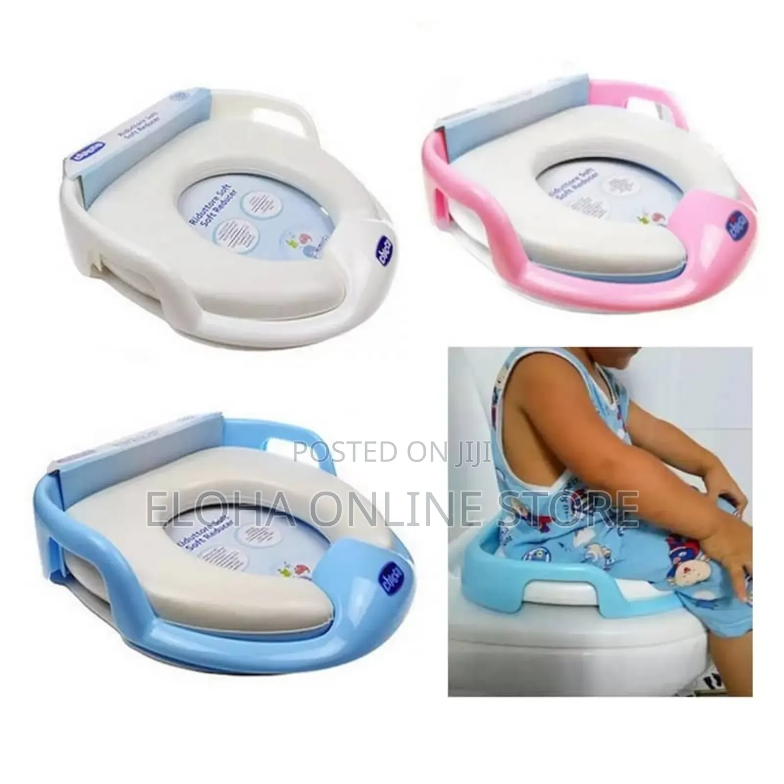 Universal Fit Baby Toilet Seat Top Support