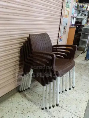 Hotel Coffee Brown Plastic Chairs