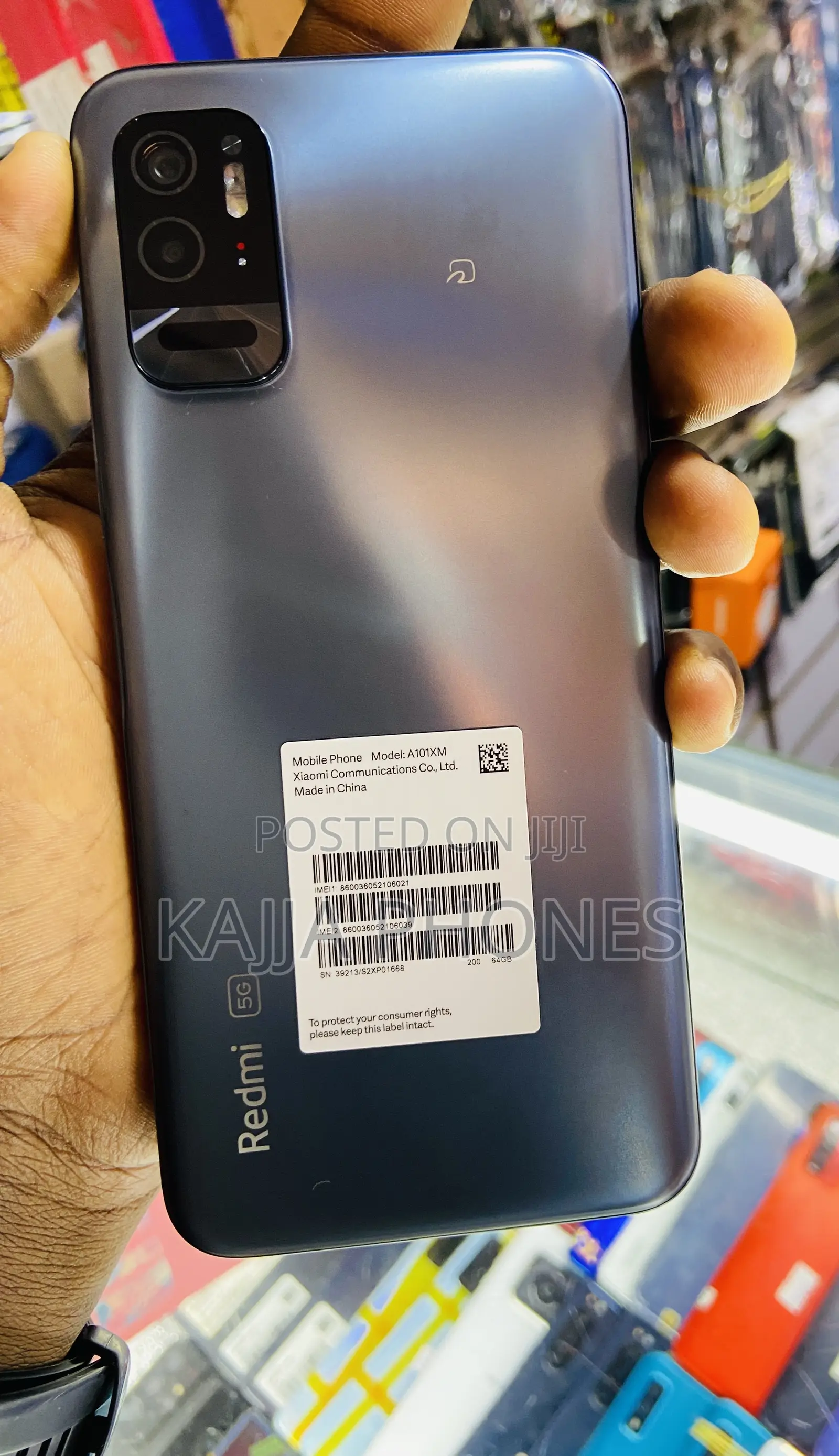 Xiaomi Redmi Note 10 5G 64 GB Black