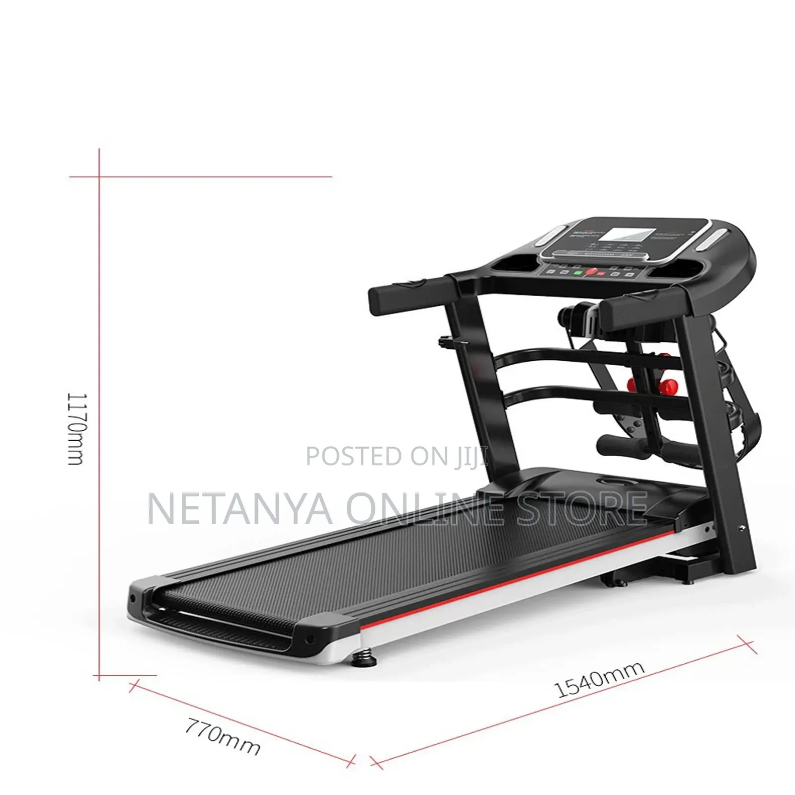New 220kgs Hydraulic Treadmill /Folding Running Machine