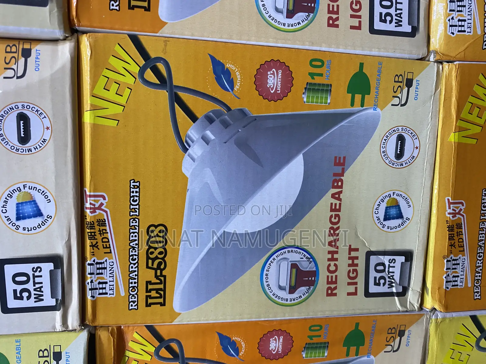 360 Rotation Rechargeable Light