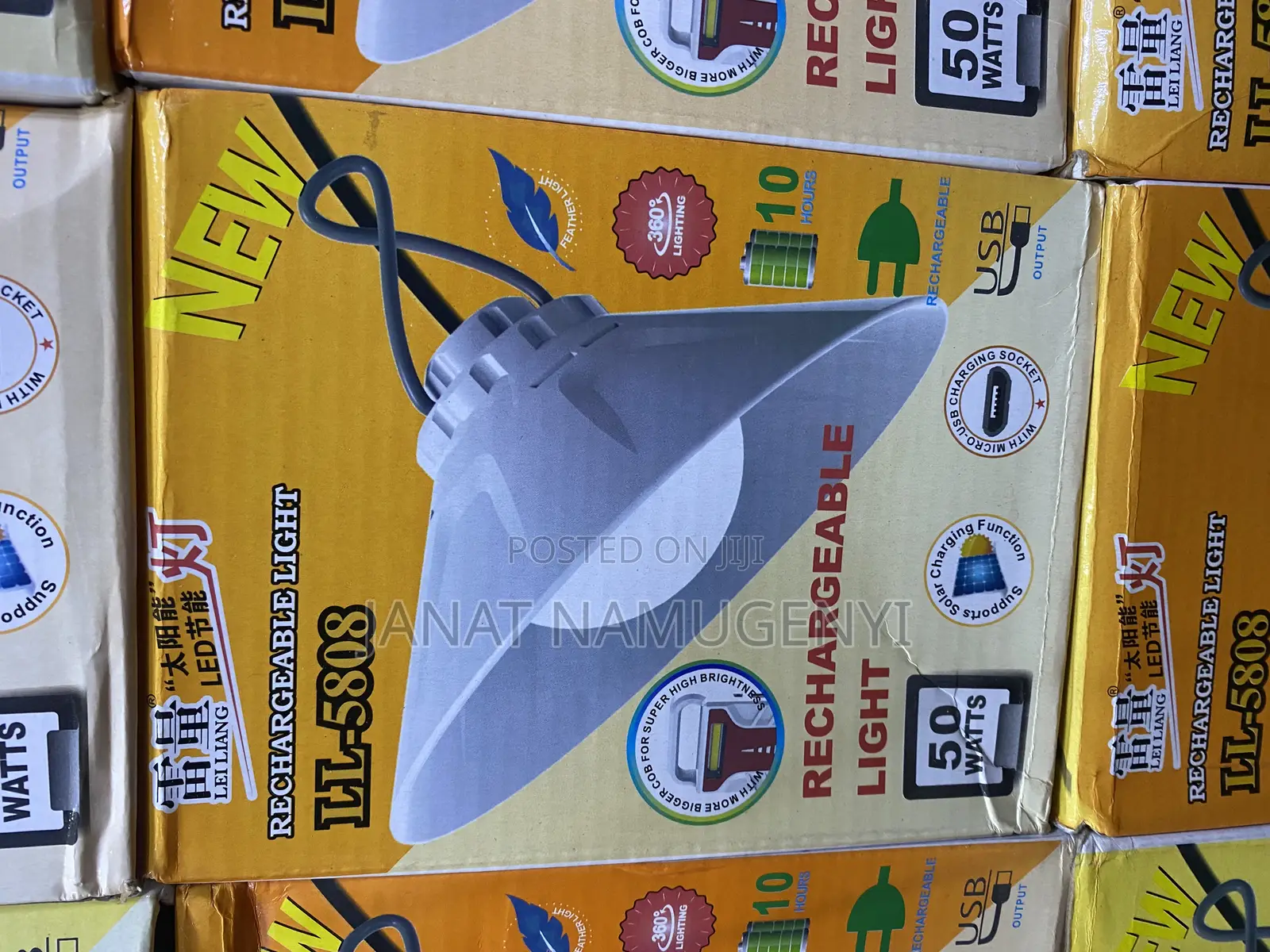 360 Rotation Rechargeable Light