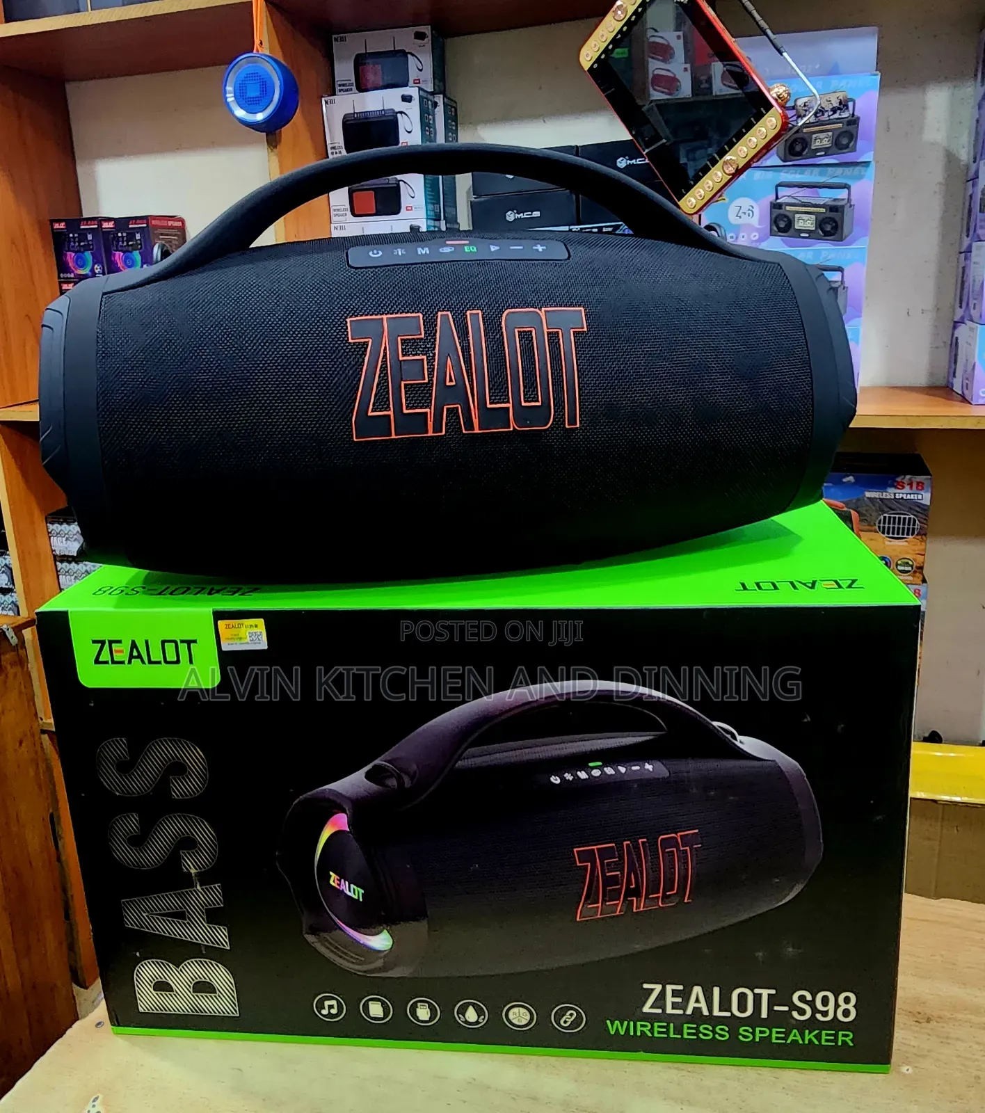 Bluetooth Speaker Zealot S98 160w Waterproof