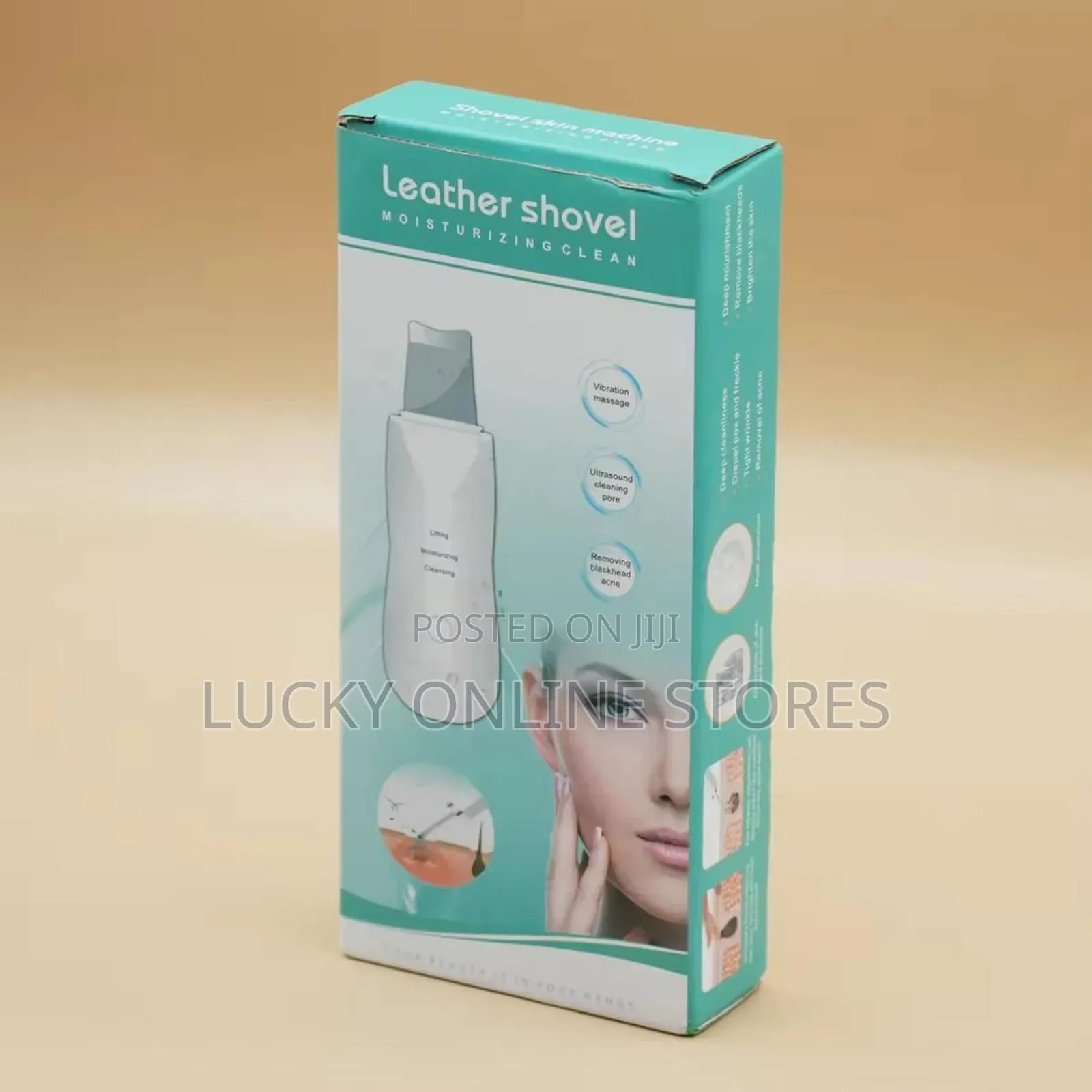 Skin Scraper and Deep Vibrating Facial Cleanser