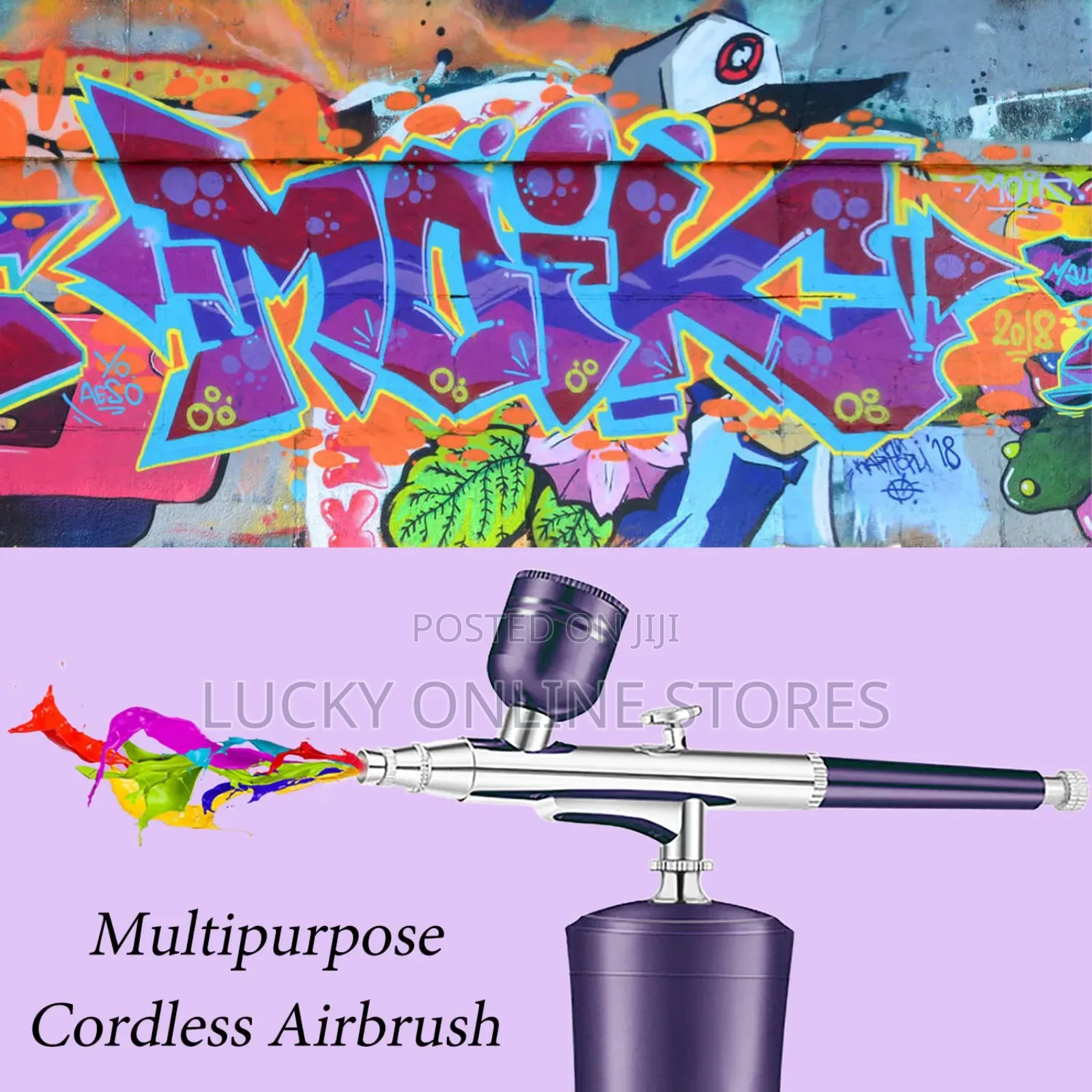 Multi Purpose Cordless Airbrush
