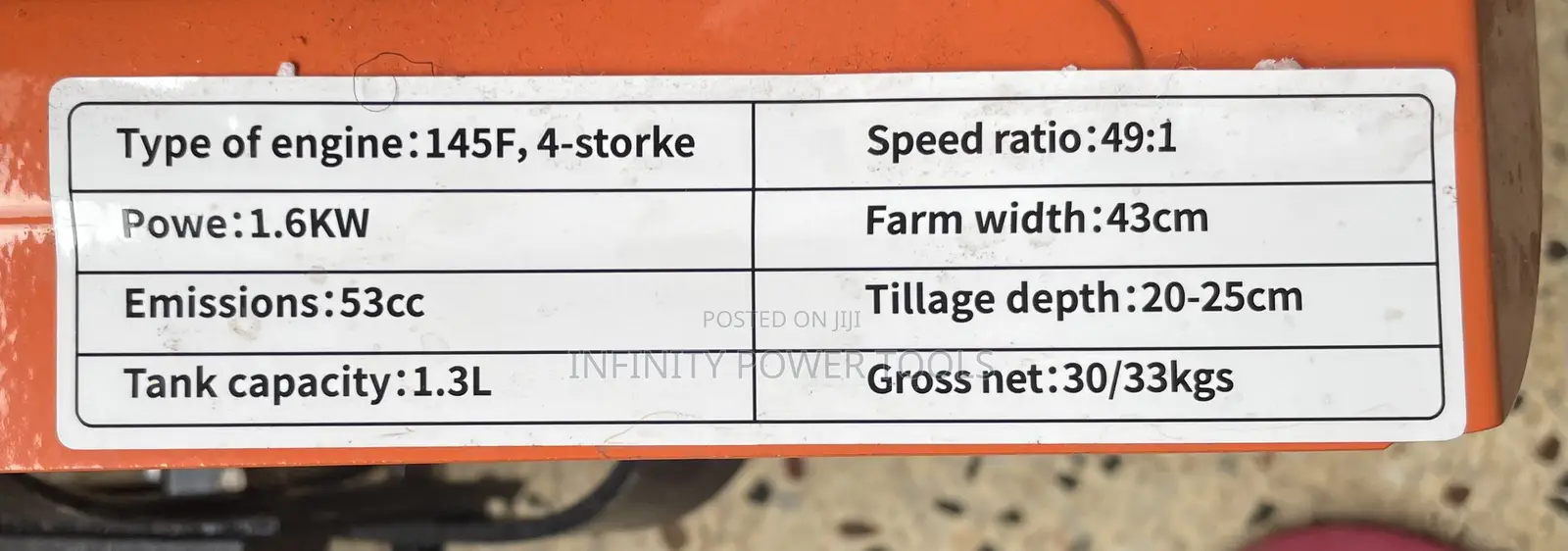 Baby Weeder 4 Stroke(Gasoline)