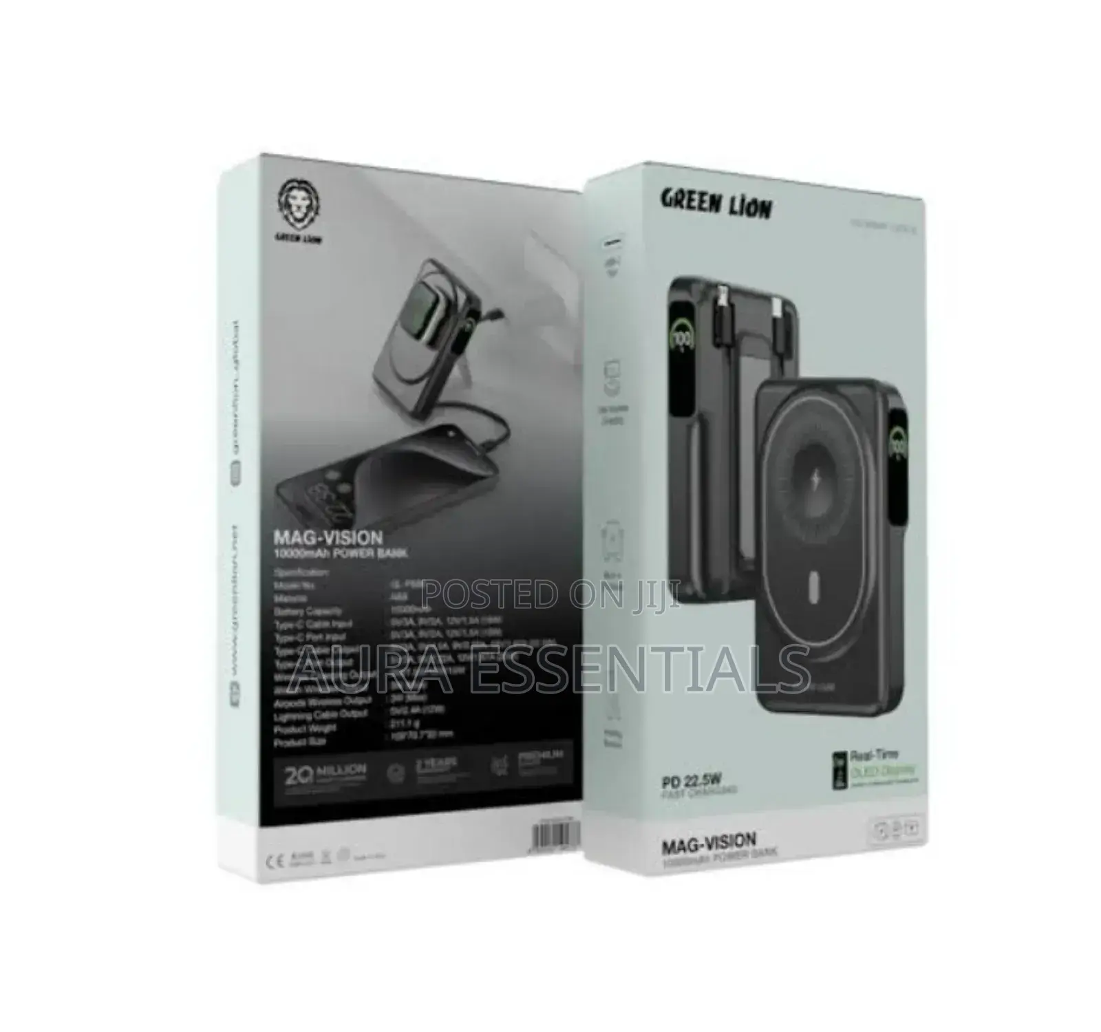 Green Lion Mag-Vision 10000mah Power Bank