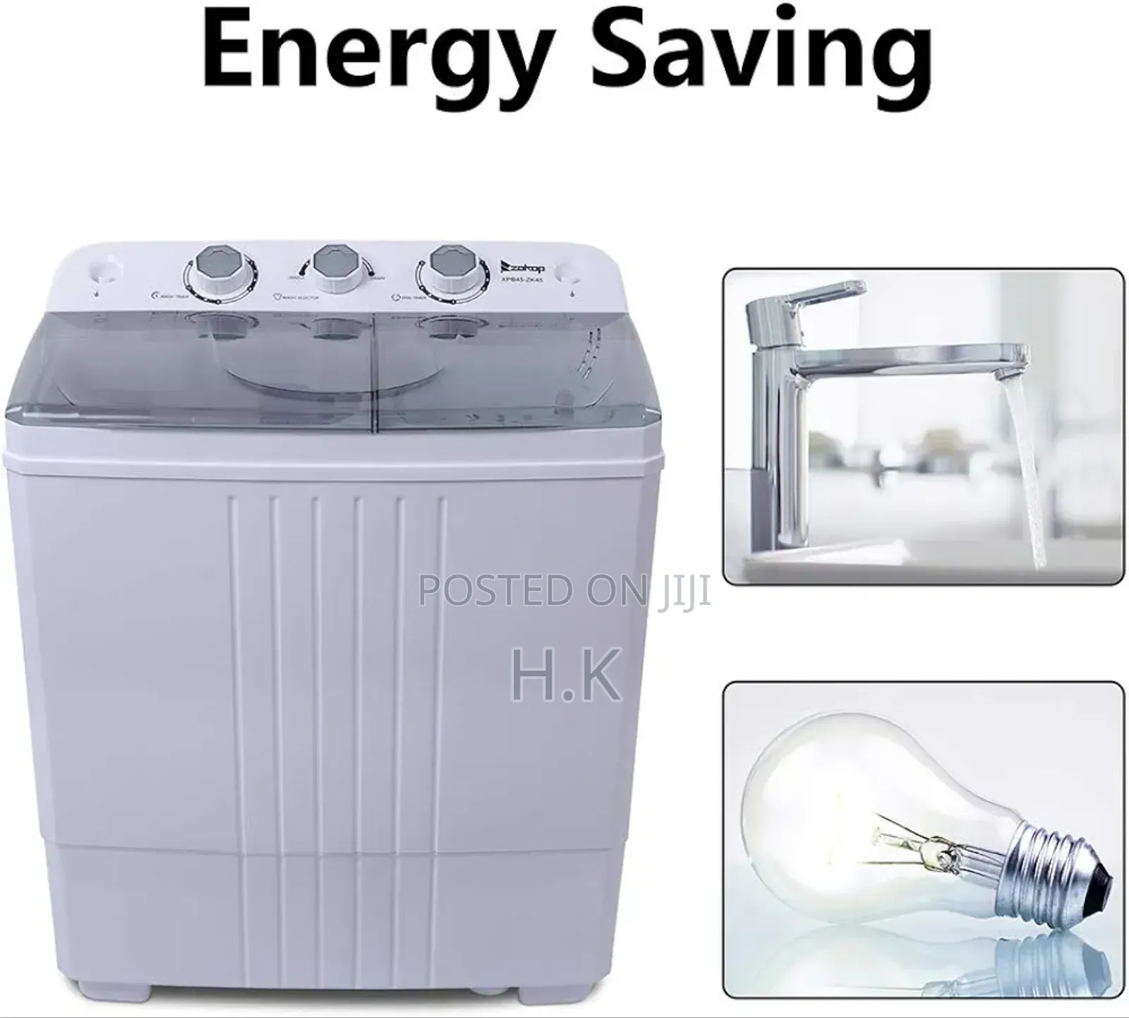Onida Twin-Tub Washing Machine 6kg