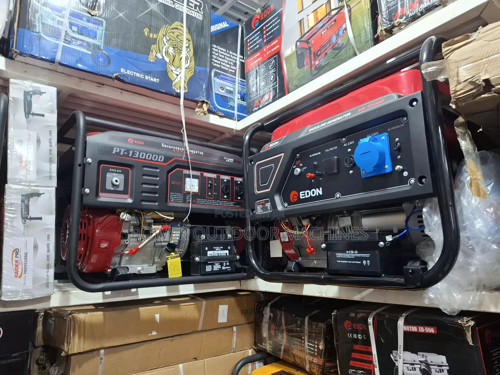 Pt 13000d 10kva Edon Petrol Generator