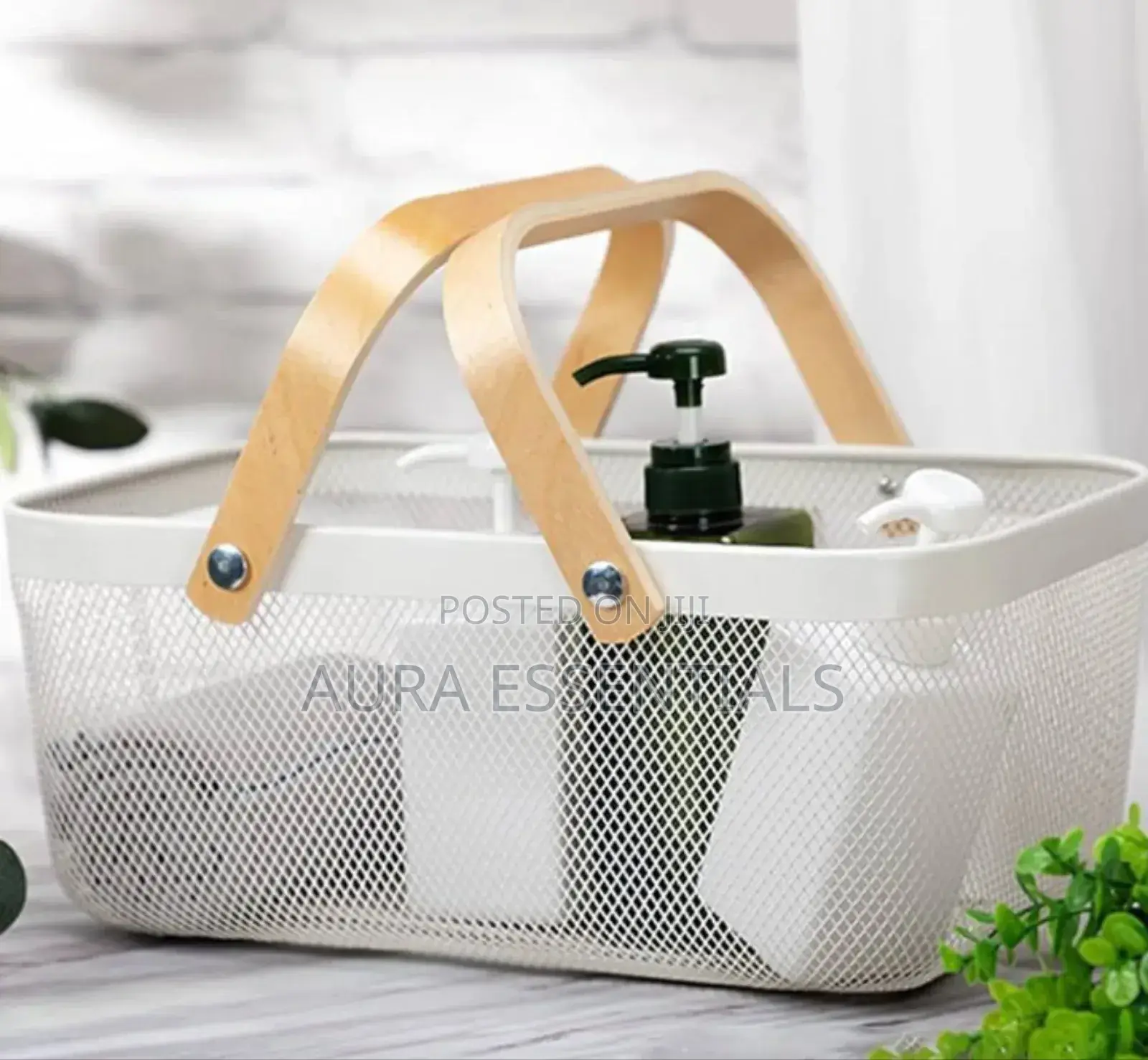 Wire Mesh Rectangular Vegetables Storage Basket