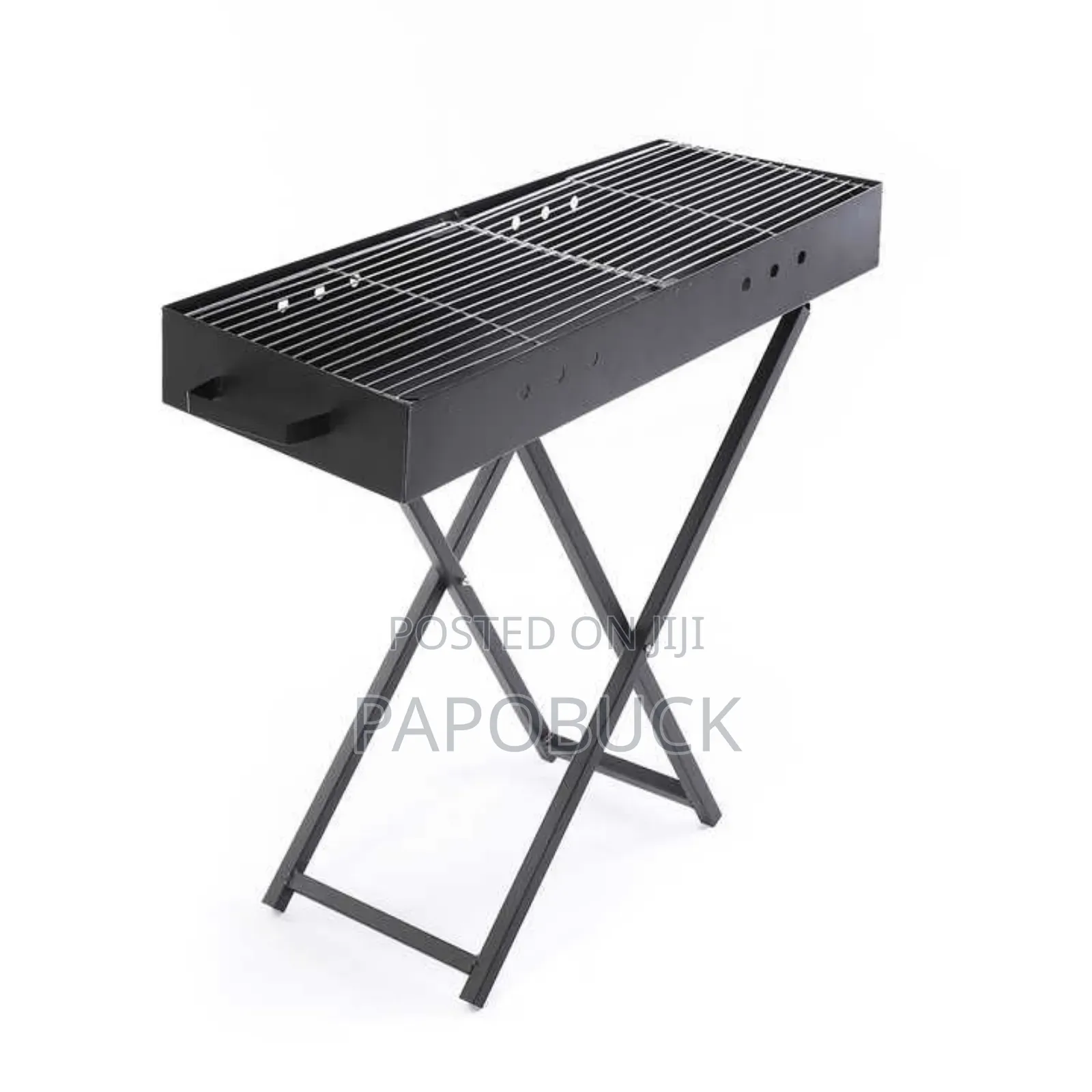 Portable 3-5 Person Stainless Steel Folding BBQ Grill