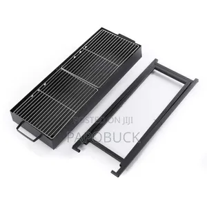 Portable 3-5 Person Stainless Steel Folding BBQ Grill