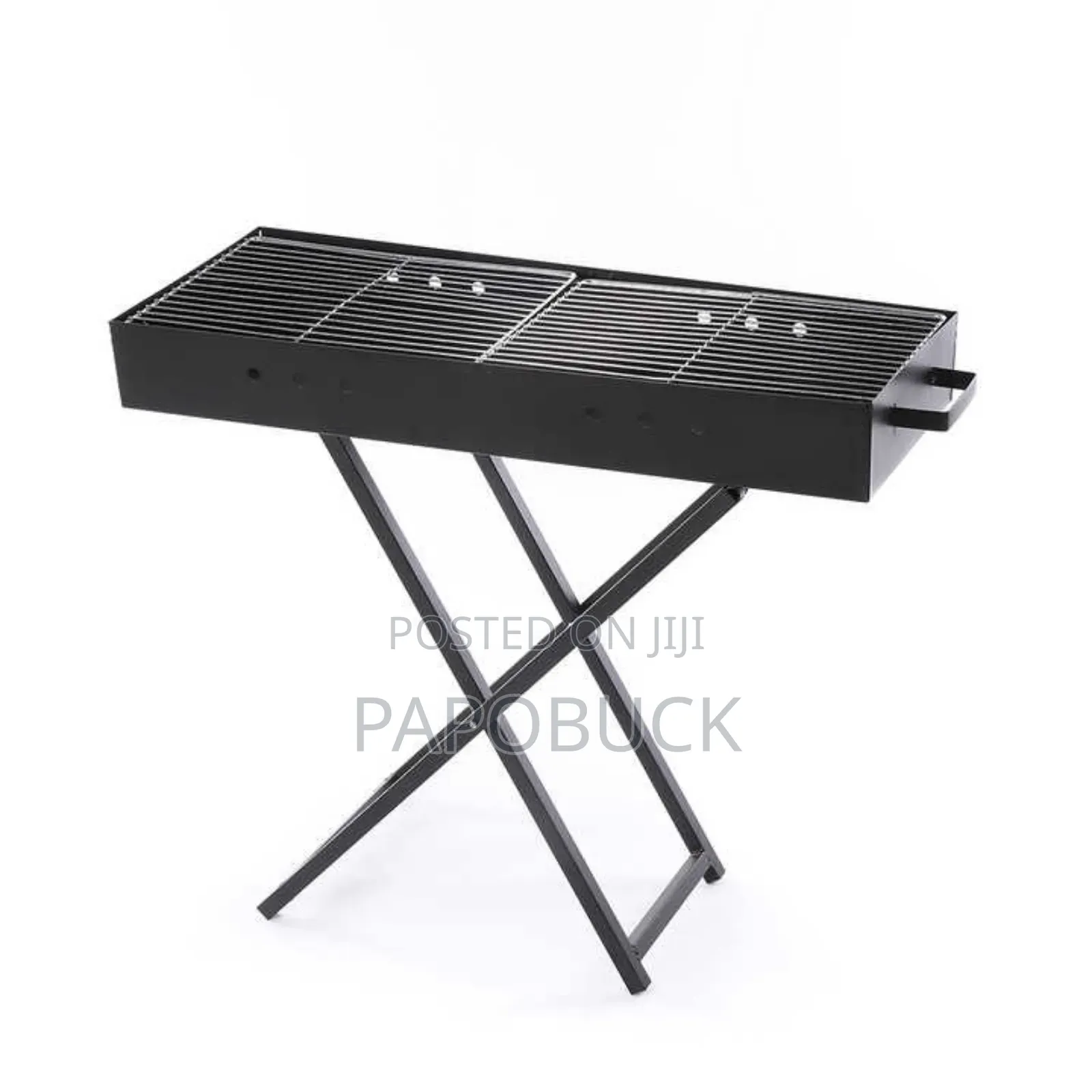 Portable 3-5 Person Stainless Steel Folding BBQ Grill